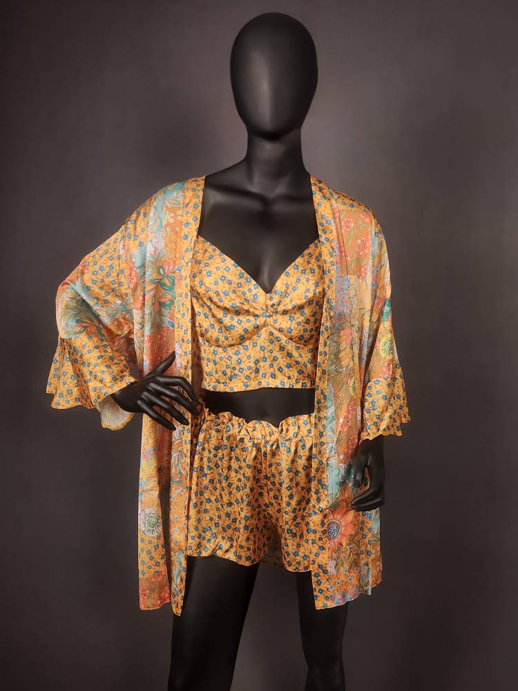 Golden Muse Satin Set